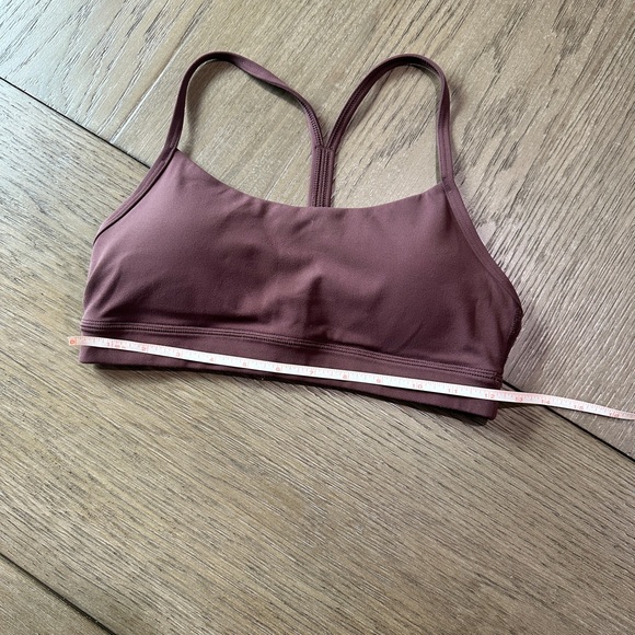 CRZ YOGA Butterluxe Y Back Sports Bra Size Small Burgundy - Picture 6 of 7